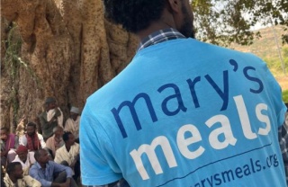 Mary's Meals volunteer