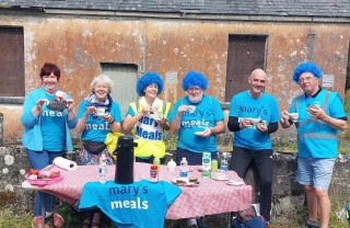 Walk to Knock – Boosting morale through afternoon tea