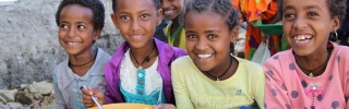 Children at school in Ethiopia