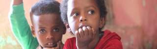 Mary's Meals children in Ethiopia