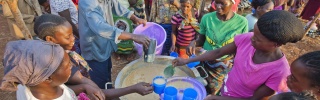 Mary's Meals being prepared in Zambia.