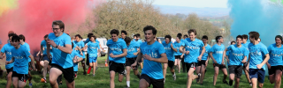 a group of marathon runners