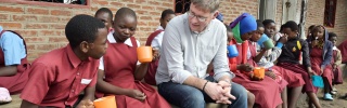 Magnus McFarlane-Barrow in Malawi