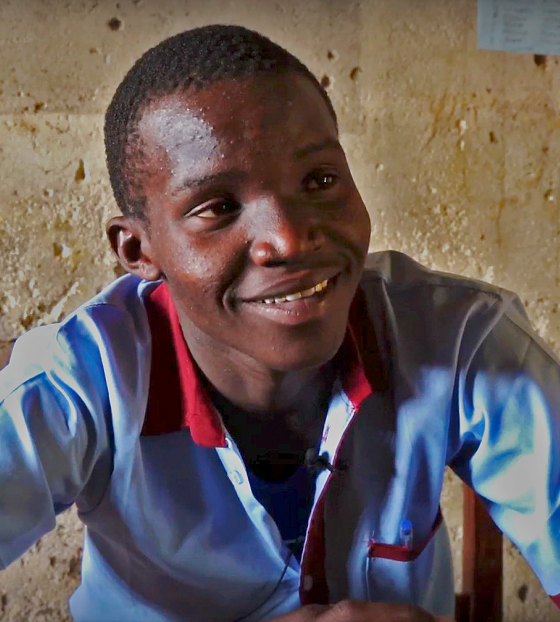 2022 - Kenya - Boaz smiling 