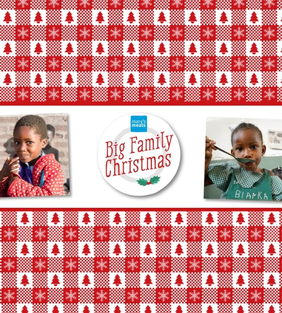 Mary's Meals Big Family Christmas logo