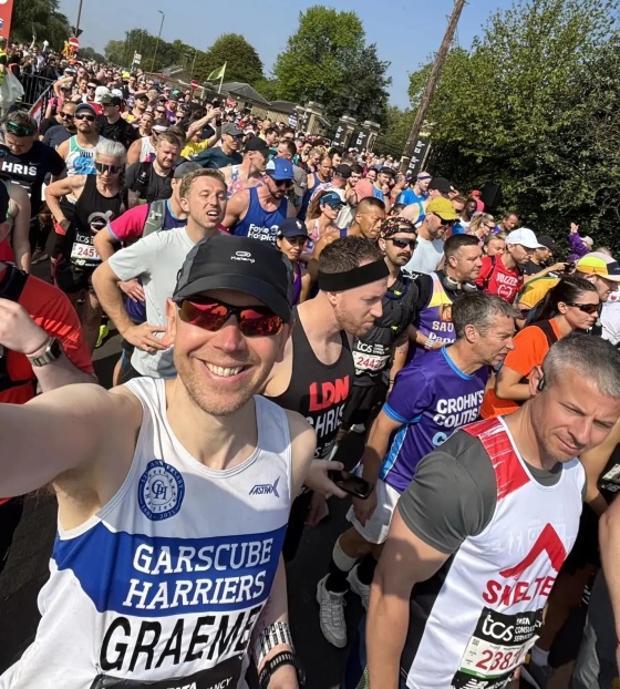 Graeme Little London Marathon