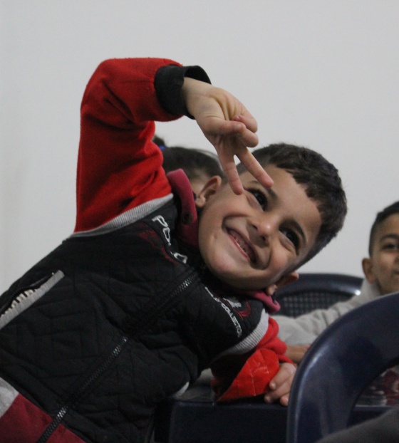 Children in school in Lebanon