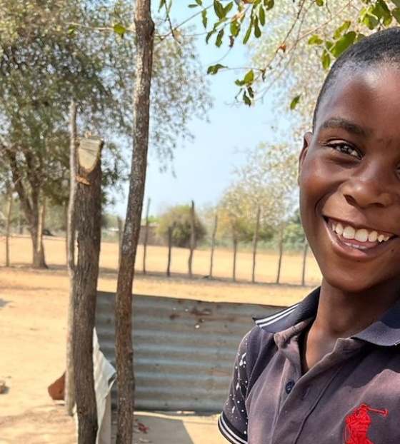 Child in school in Mozambique