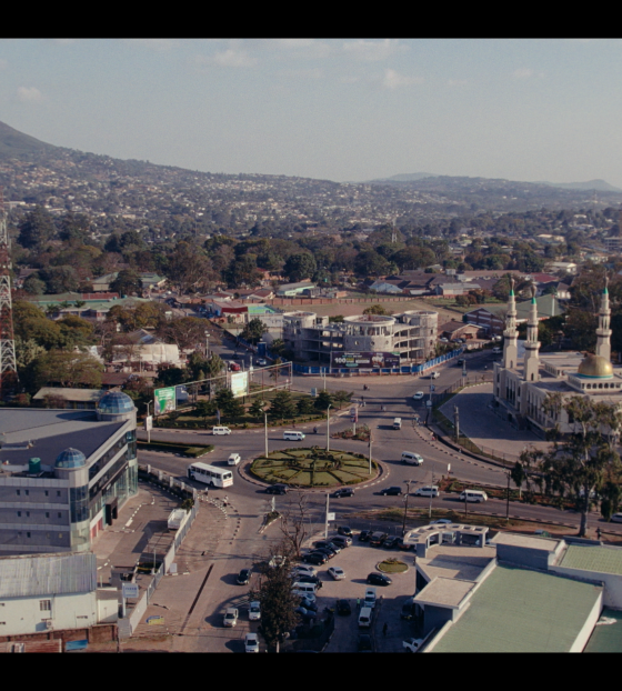 2026 - Malawi - Ariel shot of city 