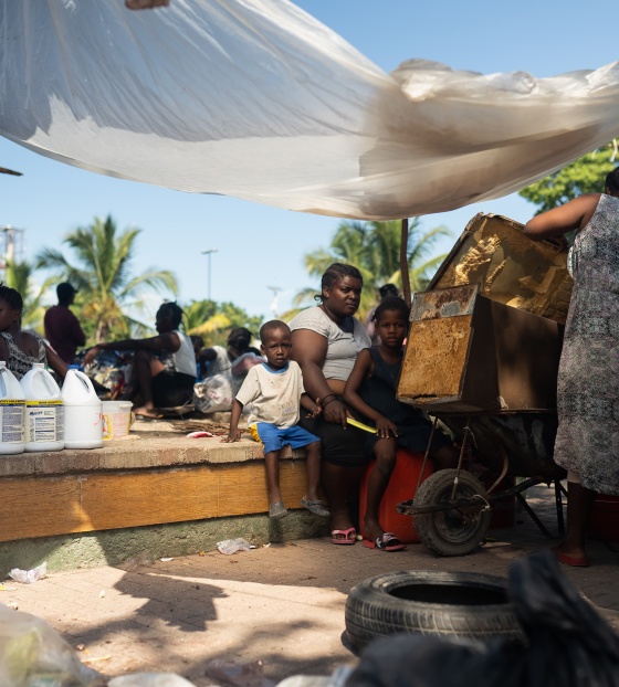 2026 - Haiti - Displacement camp