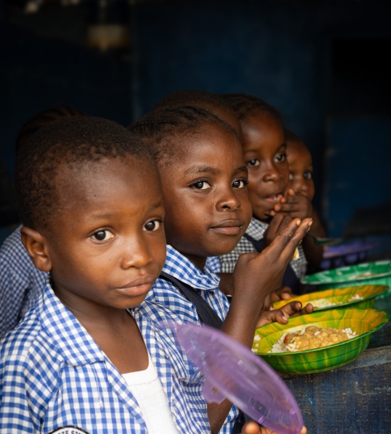 2026 - Liberia - 20 years of Mary's Meals liberia school feeding