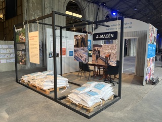 Picture of Mary's Meals exhibition.