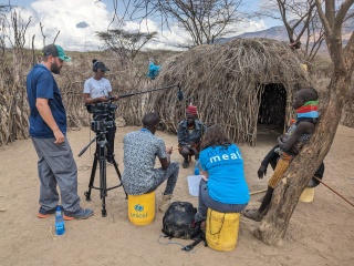 Filming Grains of Hope, Turkana, Kenya