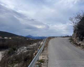 Image taken by Emma on the road to Medjugorje.