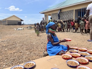 School feeding program in Kenya