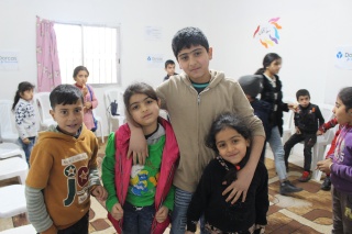 Children in school in Lebanon