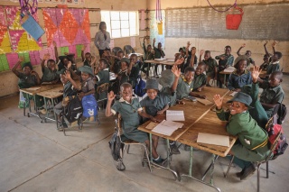 Children in school in Zimbabwe